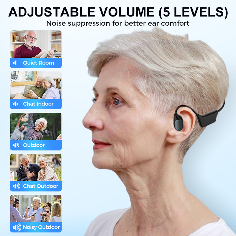 🔥Limited-Time Holiday Offer🔥Hear Conversations Clearly Again – Comfortable Bone Conduction Hearing Aids