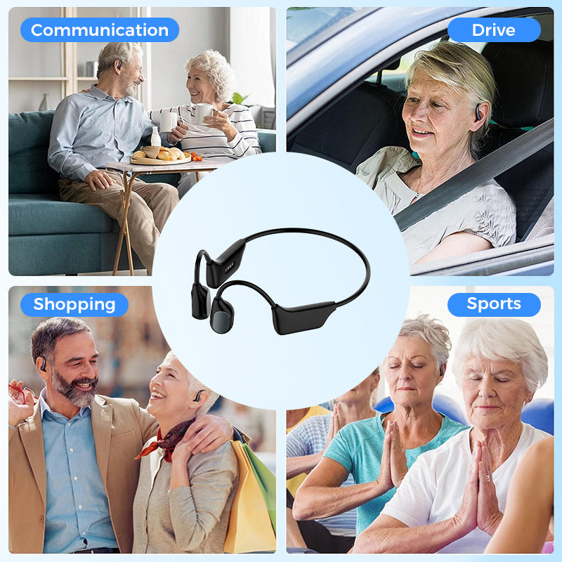 🔥Limited-Time Holiday Offer🔥Hear Conversations Clearly Again – Comfortable Bone Conduction Hearing Aids